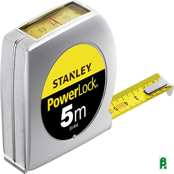 Flessometro Powerlock 5M Lettura Diretta 0-33-932 Stanley Utensili Manuali