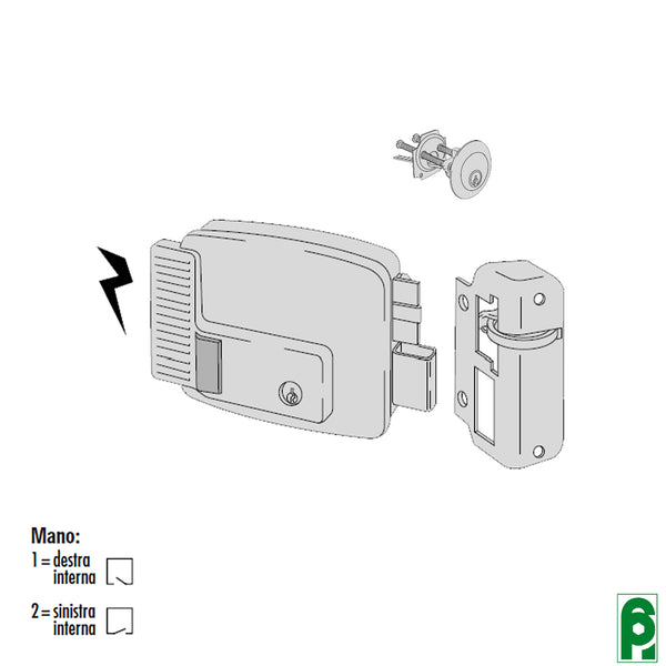 Elettroserratura CISA 11670