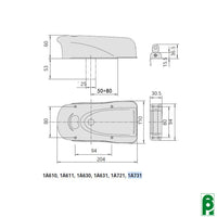 Elettroserratura Elettrika CISA 1A731