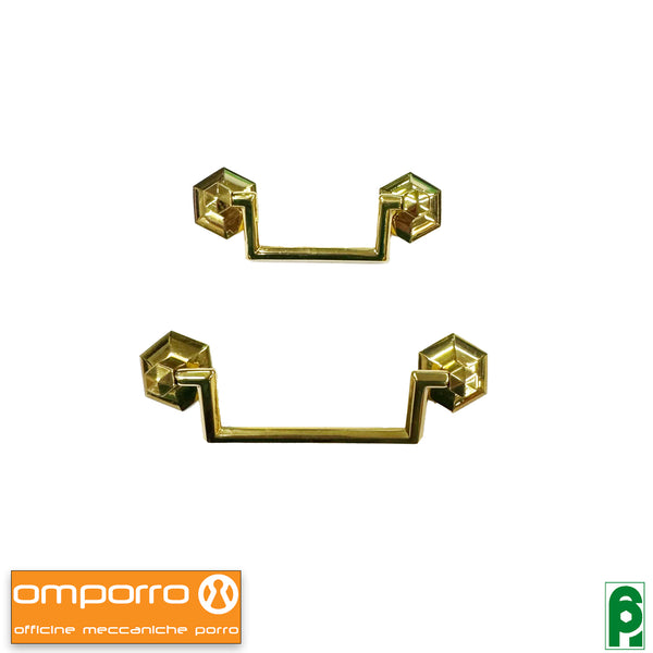 Maniglia Porro 439 OTTONE LUCIDO