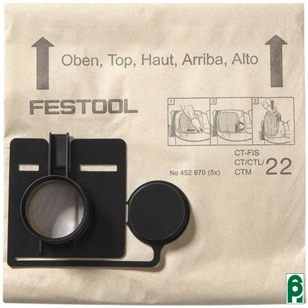 Sacchetto Filtro Fis-Ct 44/5 452972 Festool
